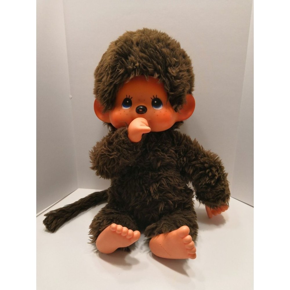 Vintage Monchhichi Sekiguchi 1974 Made in Japan Retro Size 18 inches
